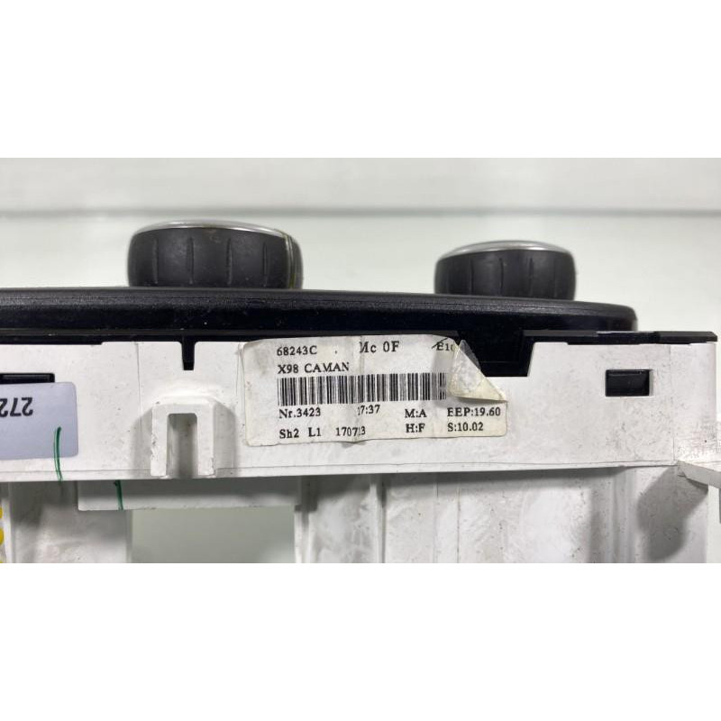Commande chauffage RENAULT CLIO 4 Photo n°3