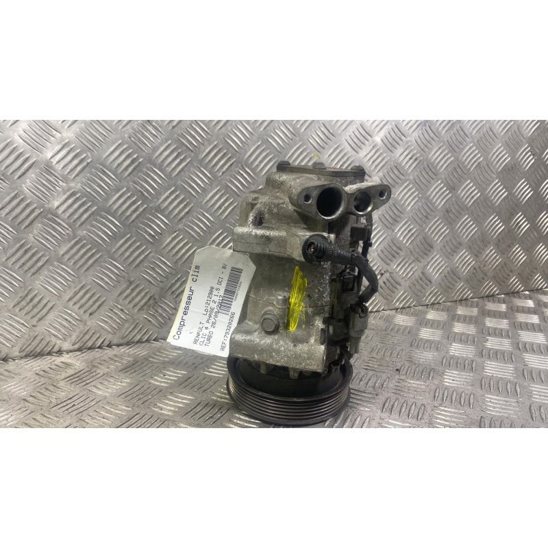Compresseur clim RENAULT CLIO 4 Photo n°1