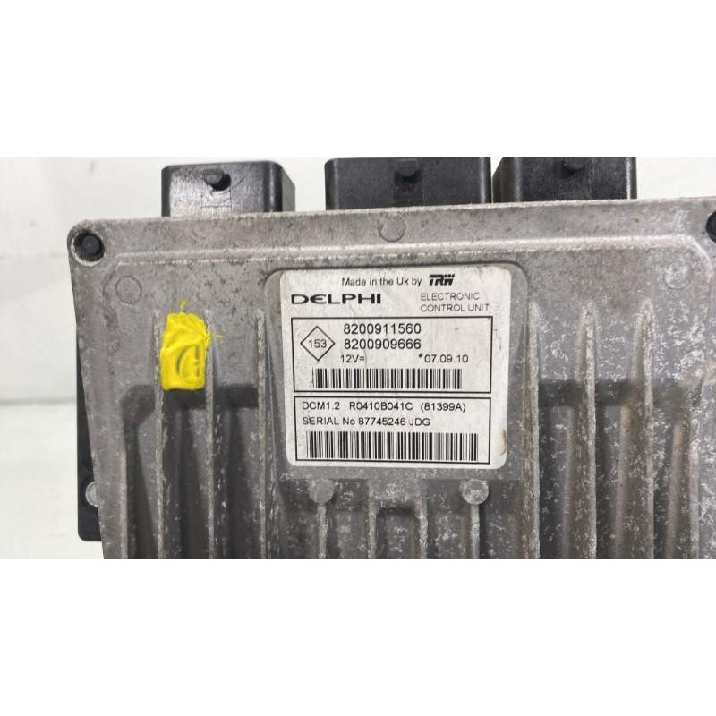 Calculateur moteur RENAULT CLIO 3 Photo n°3