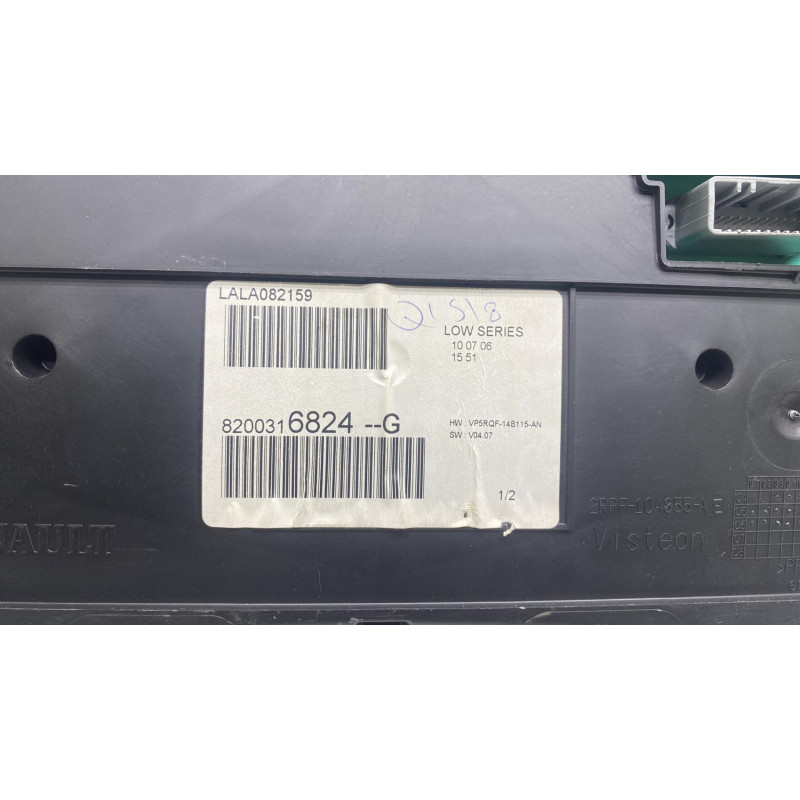 Compteur RENAULT CLIO 3 Photo n°4