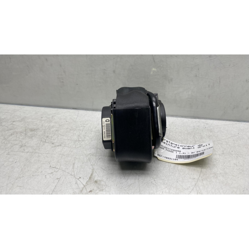 Pretensionneur de ceinture avant droit PEUGEOT 206 Photo n°3