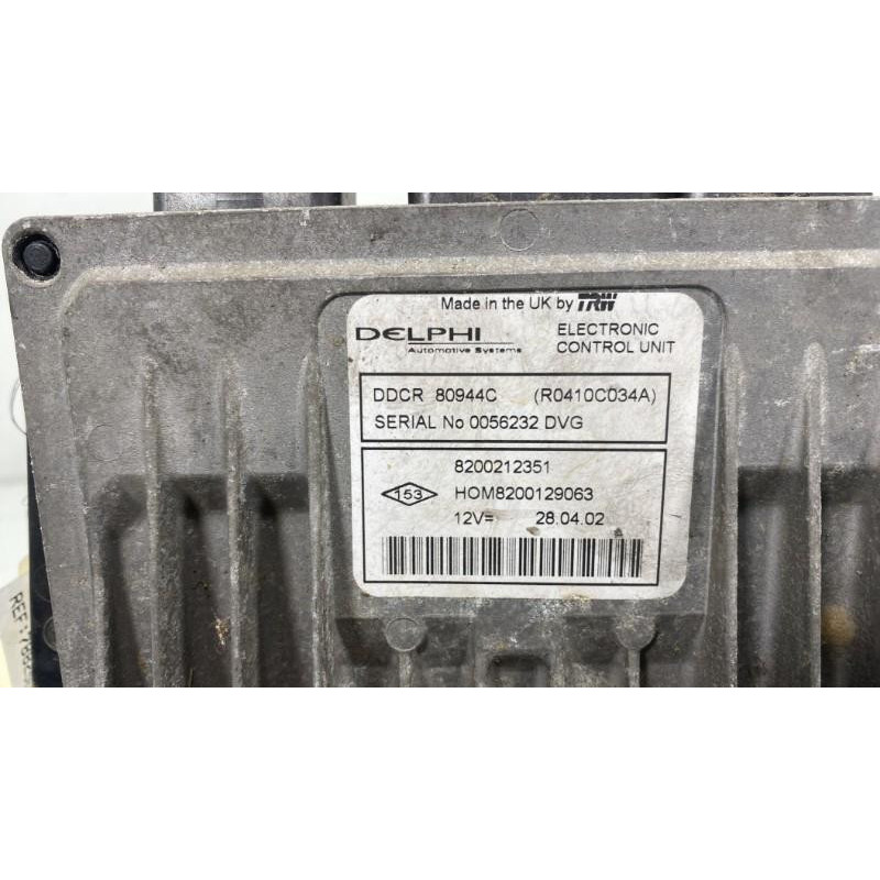 Calculateur moteur RENAULT CLIO 2 Photo n°1
