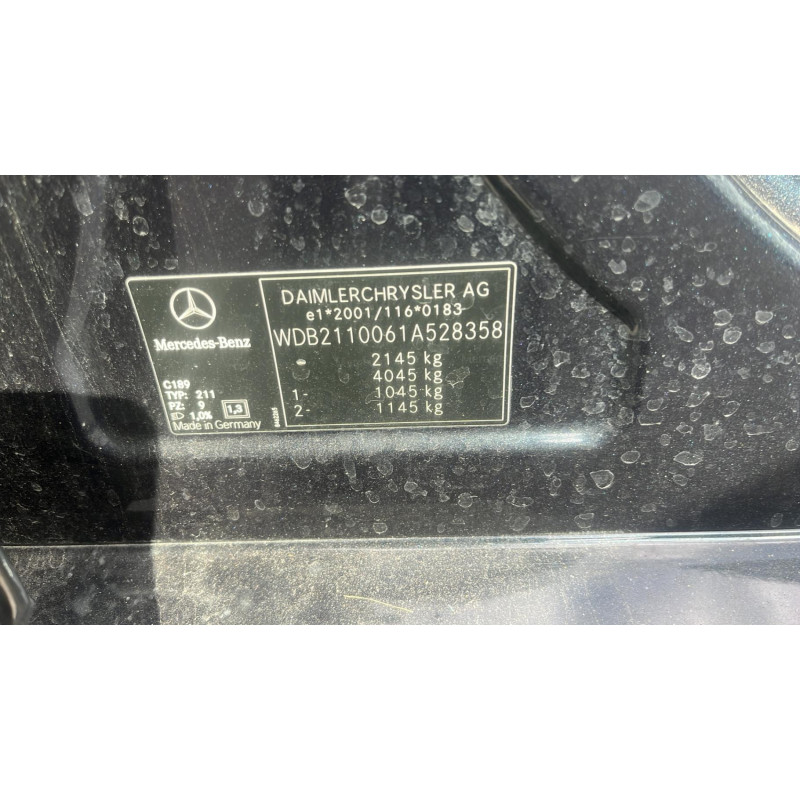 Trappe d'essence MERCEDES CLASSE E 211 Photo n°5