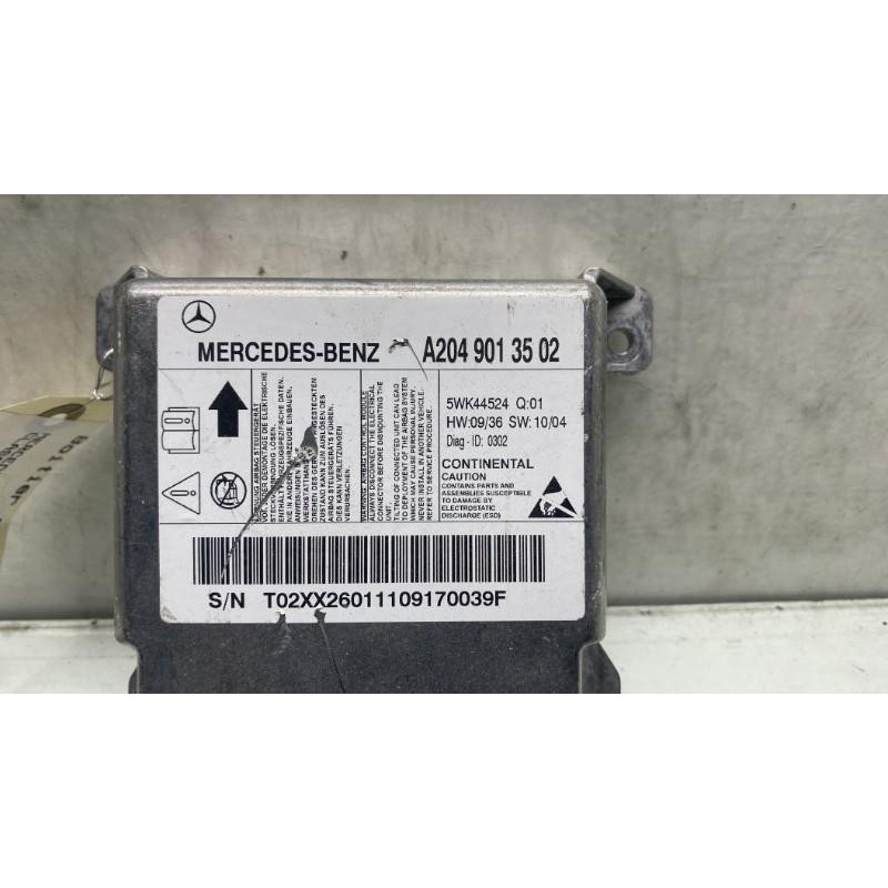 Boitier air bag MERCEDES CLASSE C 204 Photo n°4