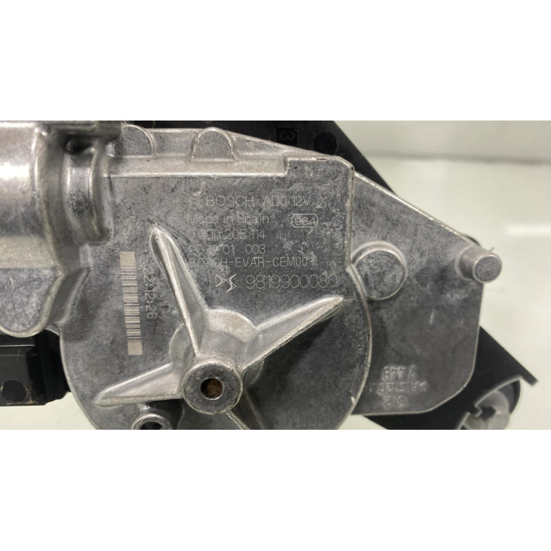 Moteur essuie glace arriere PEUGEOT 208 2 Photo n°2