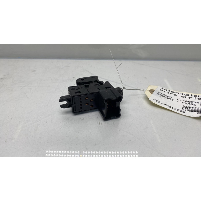 Interrupteur de leve vitre arriere droit NISSAN QASHQAI 1 Photo n°3