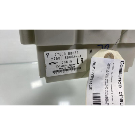 Commande chauffage NISSAN QASHQAI 1