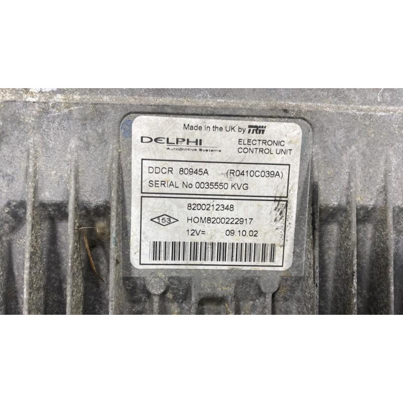 Calculateur moteur RENAULT CLIO 2 Photo n°3