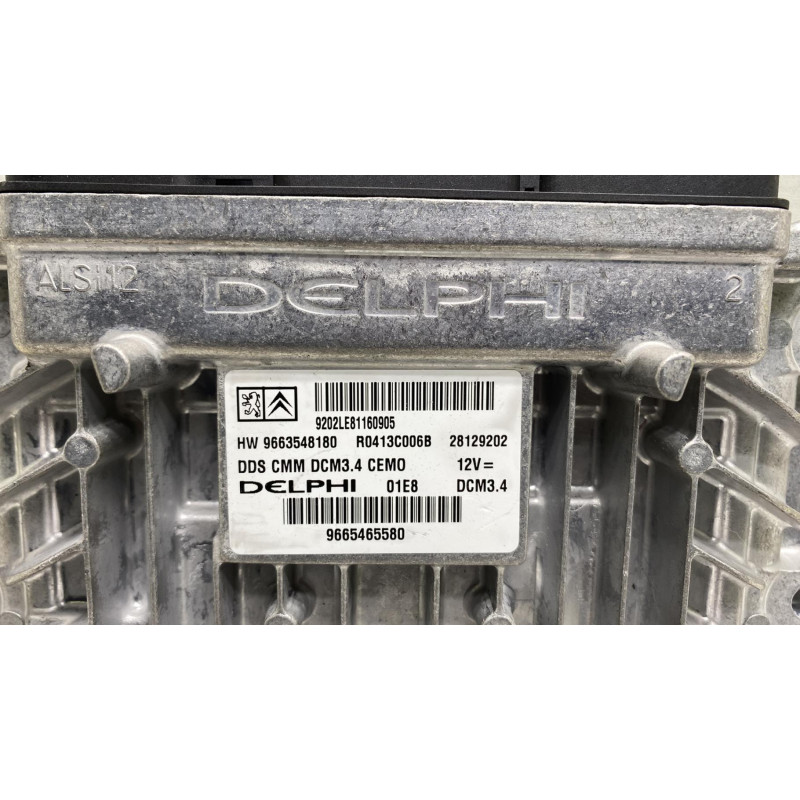 Calculateur moteur PEUGEOT 407 Photo n°2