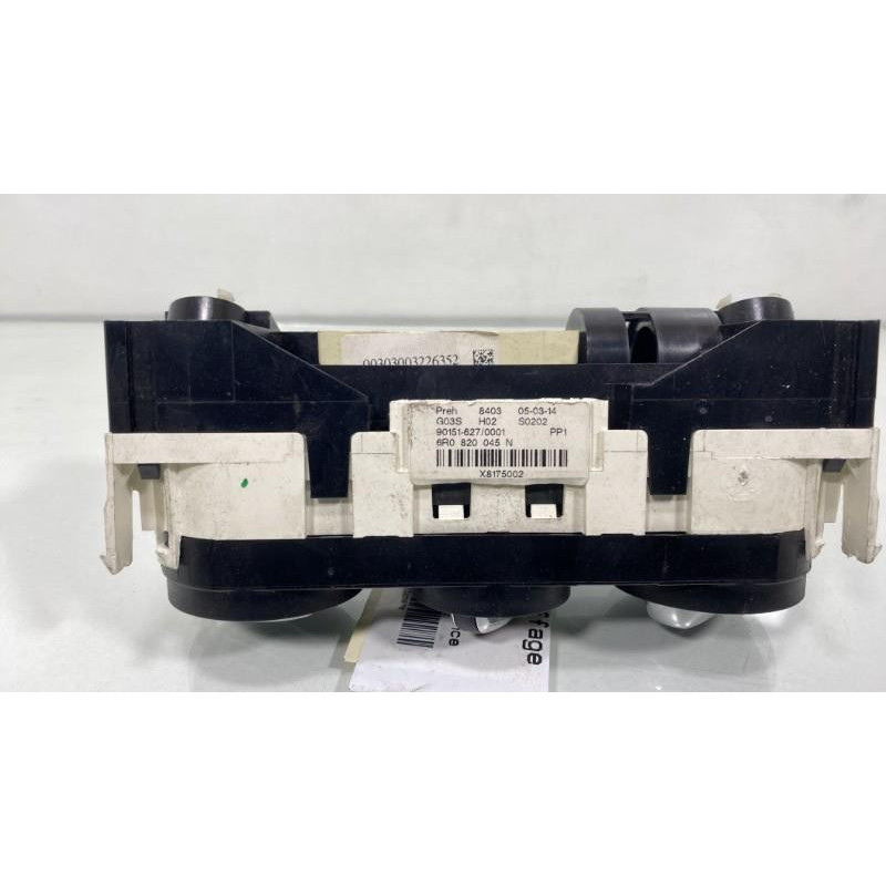 Commande chauffage VOLKSWAGEN POLO 5 Photo n°1