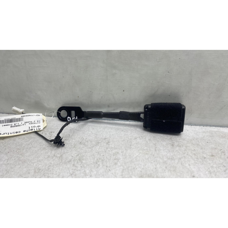 Attache ceinture avant droit CITROEN C3 3 Photo n°3