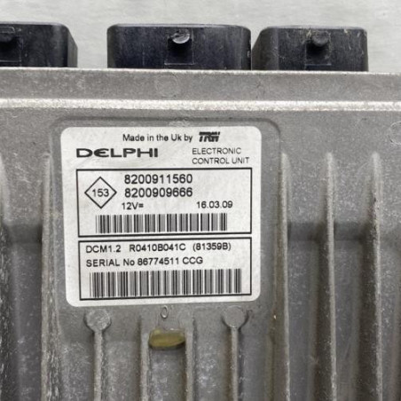 Calculateur moteur RENAULT CLIO 3