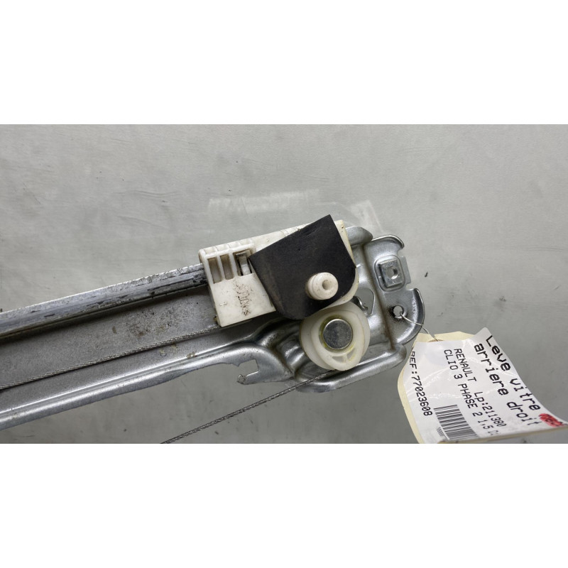 Leve vitre electrique arriere droit RENAULT CLIO 3 Photo n°3