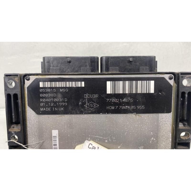 Calculateur moteur RENAULT CLIO 2 Photo n°2
