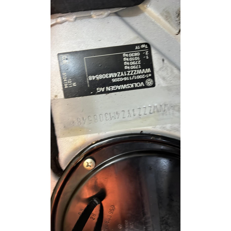 Renfort pare choc arriere (traverse) VOLKSWAGEN NEW BEETLE 1 Photo n°14