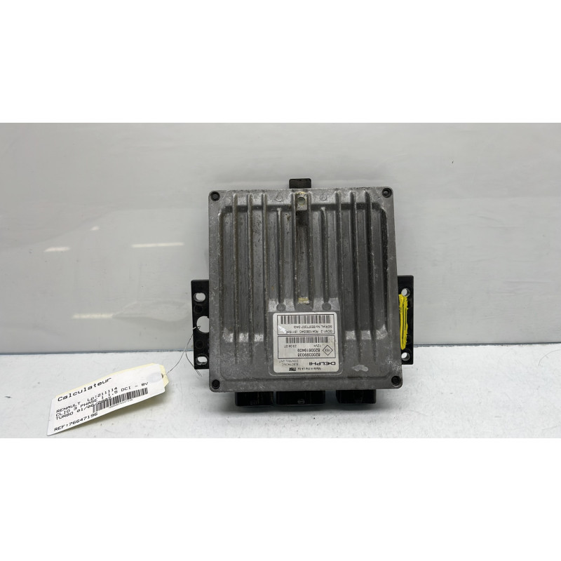 Calculateur moteur RENAULT CLIO 3 Photo n°1
