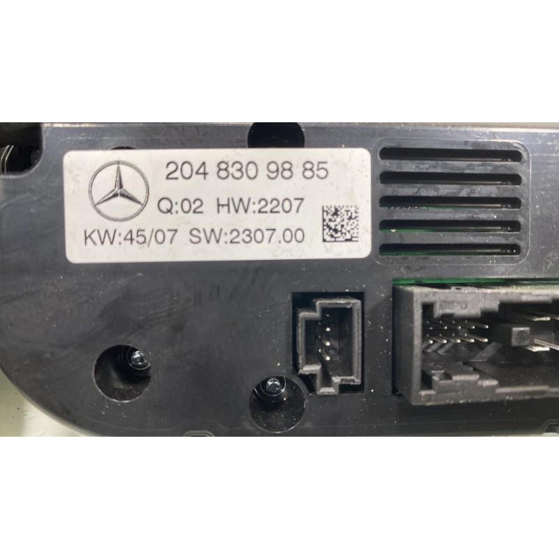 Commande chauffage MERCEDES CLASSE C 204 Photo n°3