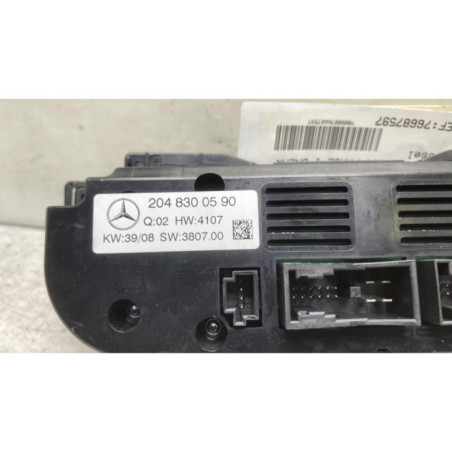 Commande chauffage MERCEDES CLASSE C 204 Photo n°1