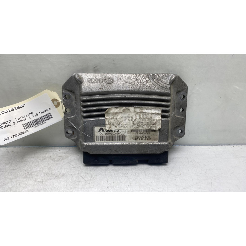 Calculateur moteur RENAULT MEGANE 2 Photo n°4