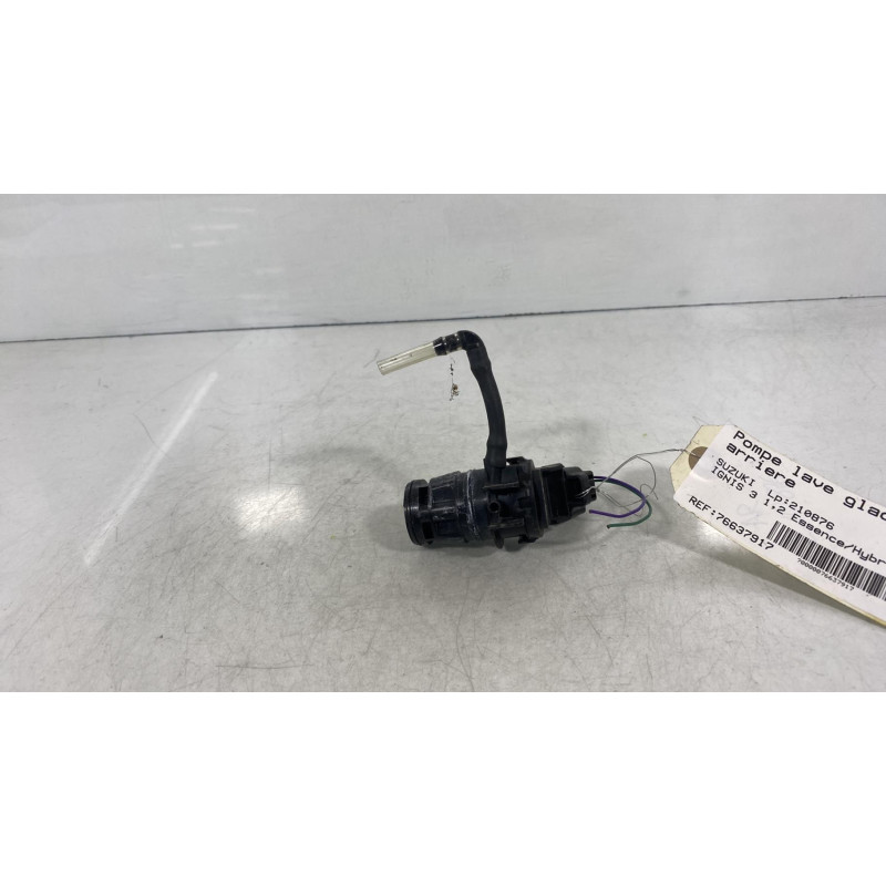 Pompe lave glace arriere SUZUKI IGNIS 3 Photo n°1
