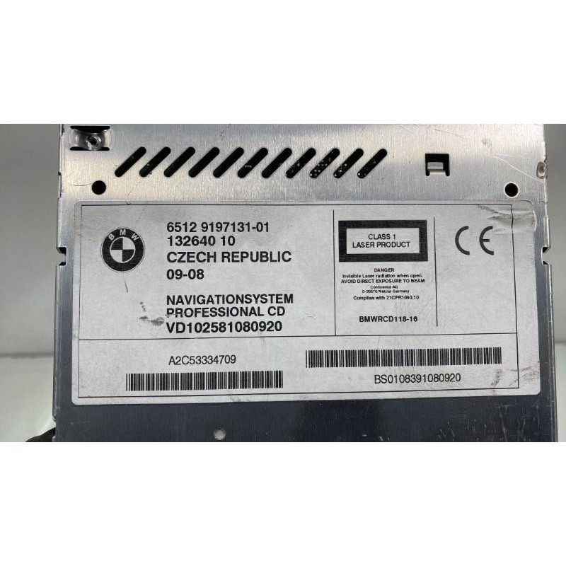 Autoradio d'origine BMW X3 E83 Photo n°2