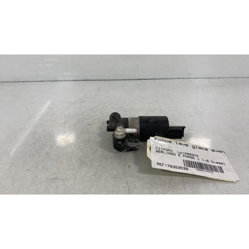 Pompe lave glace avant CITROEN BERLINGO 2 Photo n°3