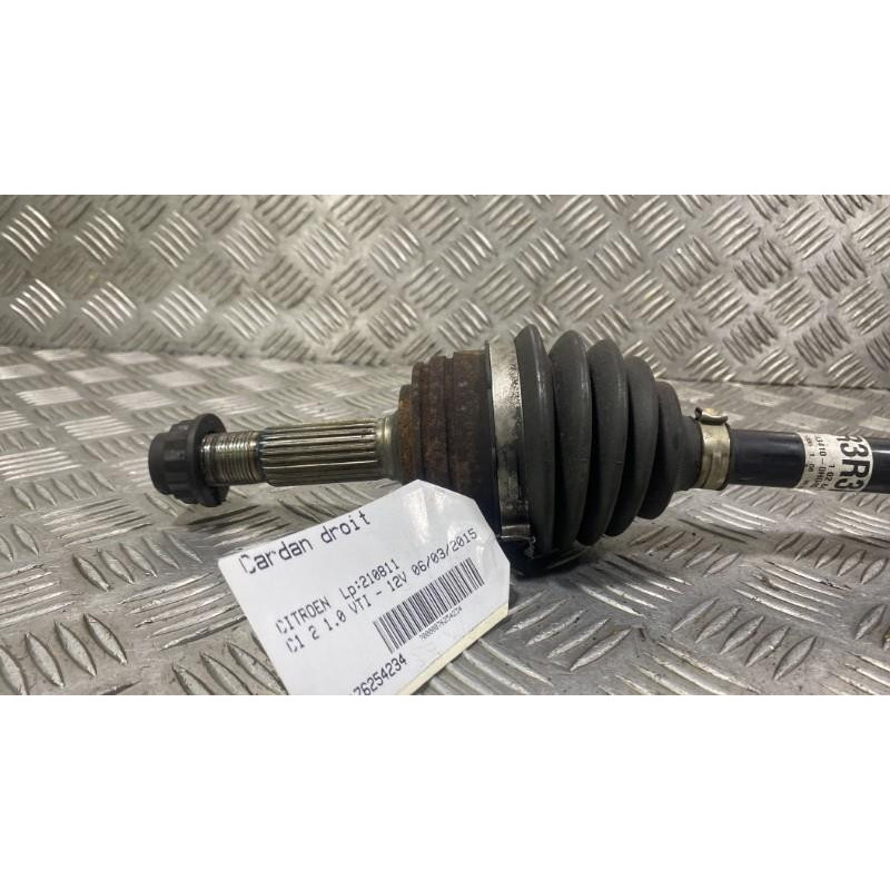 Cardan droit (transmission) CITROEN C1 2 Photo n°2