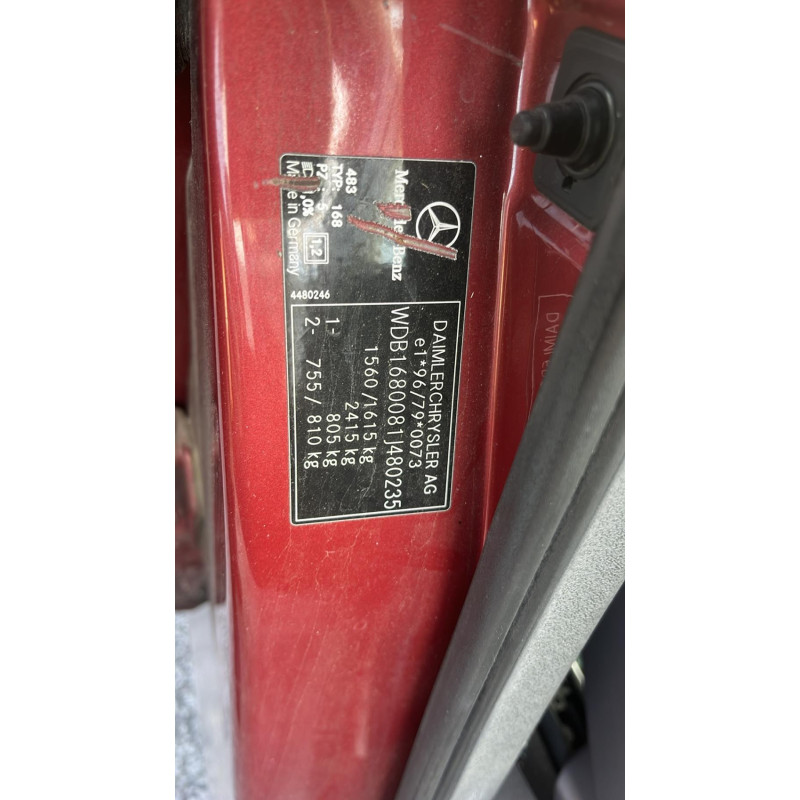 Retroviseur droit MERCEDES CLASSE A 168 Photo n°6
