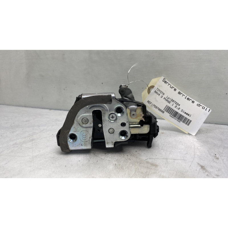 Serrure arriere droit TOYOTA RAV4 3 Photo n°1