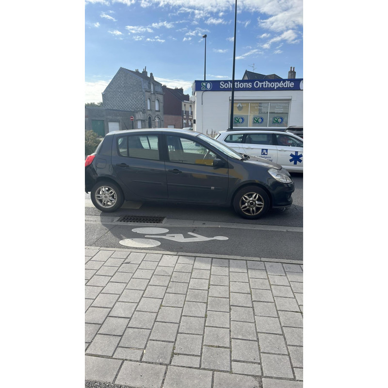 Air bag conducteur RENAULT CLIO 3 Photo n°6