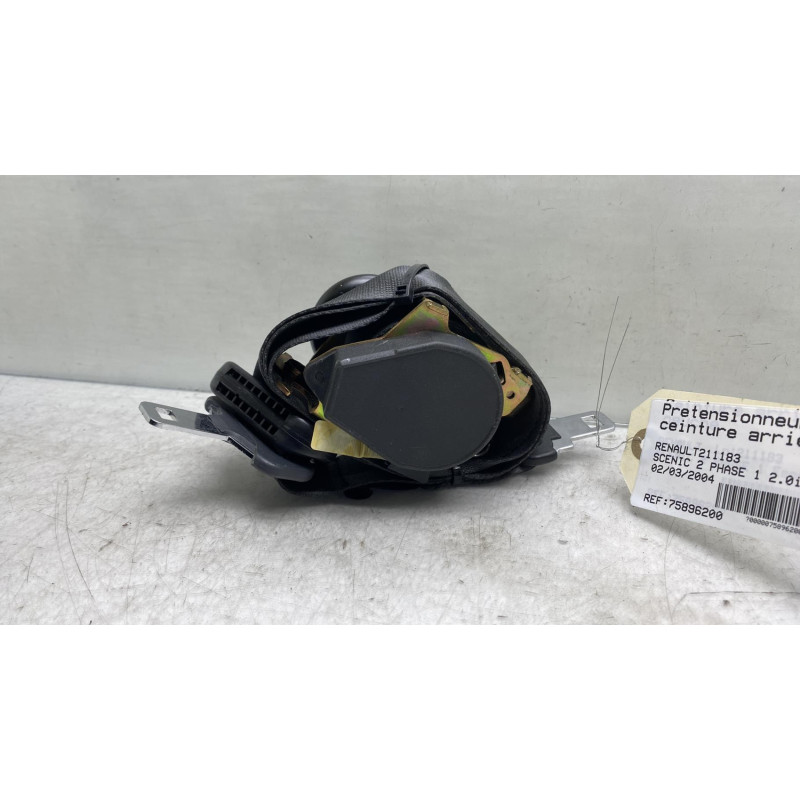 Pretensionneur de ceinture arriere gauche RENAULT SCENIC 2 Photo n°2