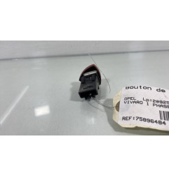 Bouton de warning OPEL VIVARO 1 Photo n°1