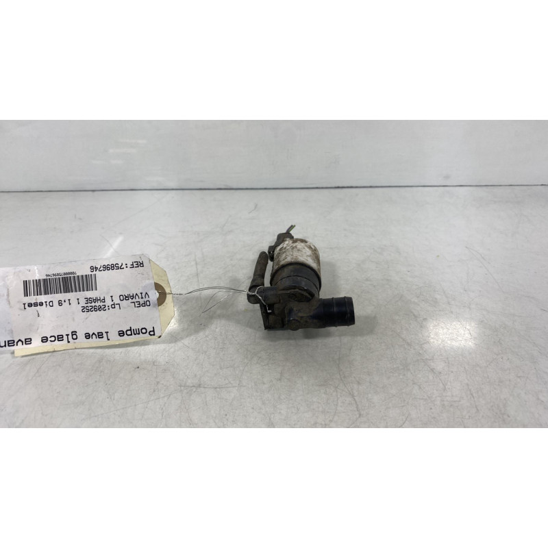 Pompe lave glace avant OPEL VIVARO 1 Photo n°3