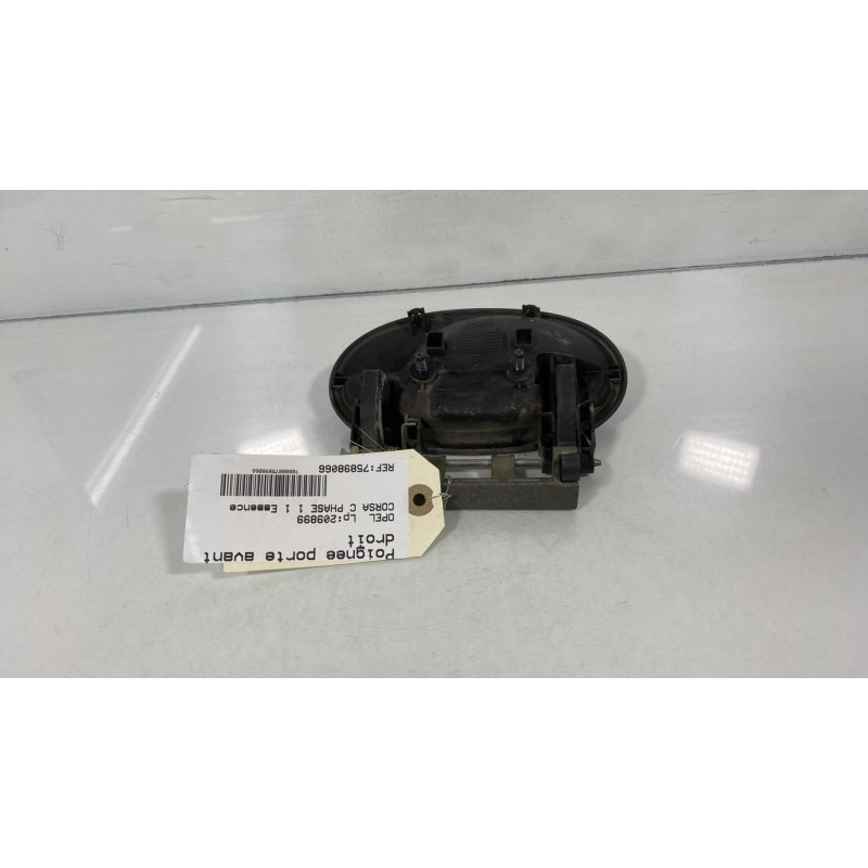 Poignee porte avant droit OPEL CORSA C Photo n°2