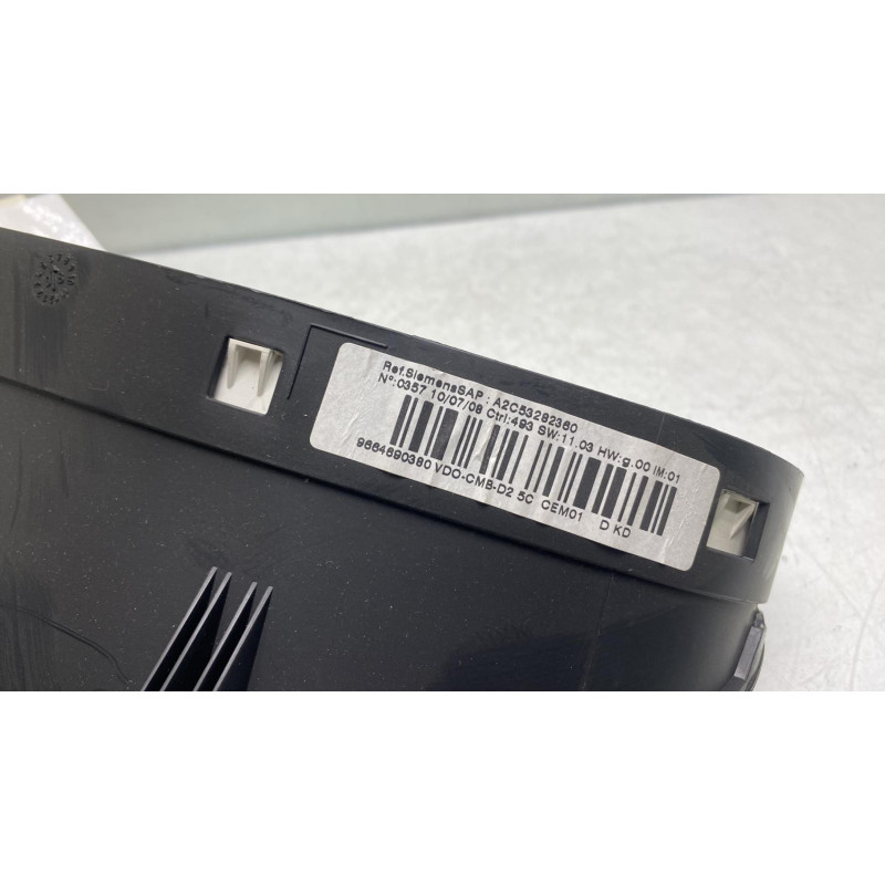 Compteur PEUGEOT 407 Photo n°4