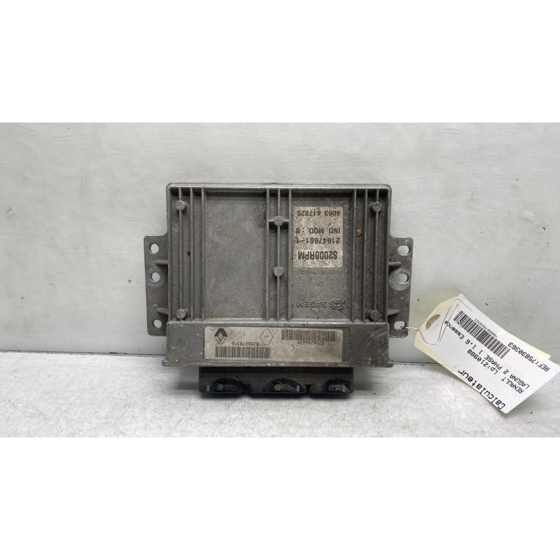 Calculateur moteur RENAULT LAGUNA 2 Photo n°1
