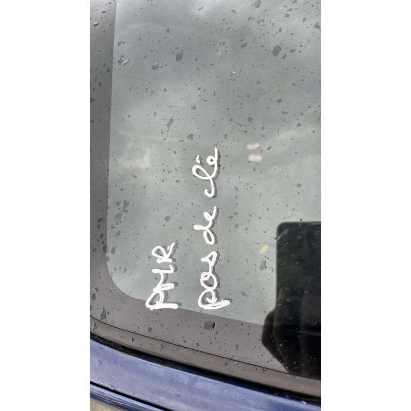 Pare choc arriere RENAULT TWINGO 1 Photo n°8
