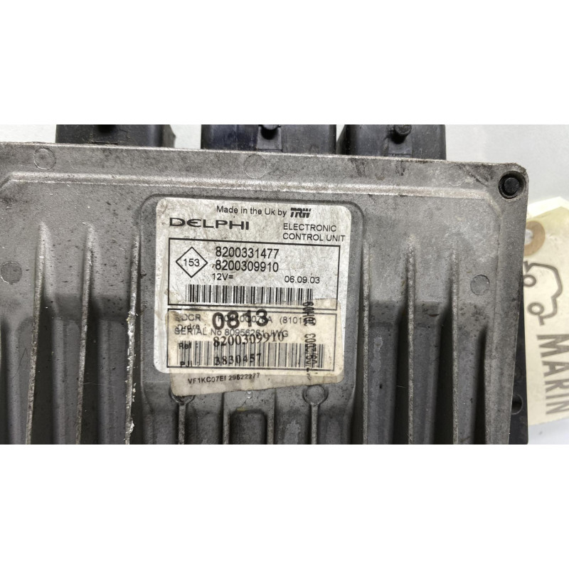 Calculateur moteur RENAULT KANGOO 1 Photo n°1