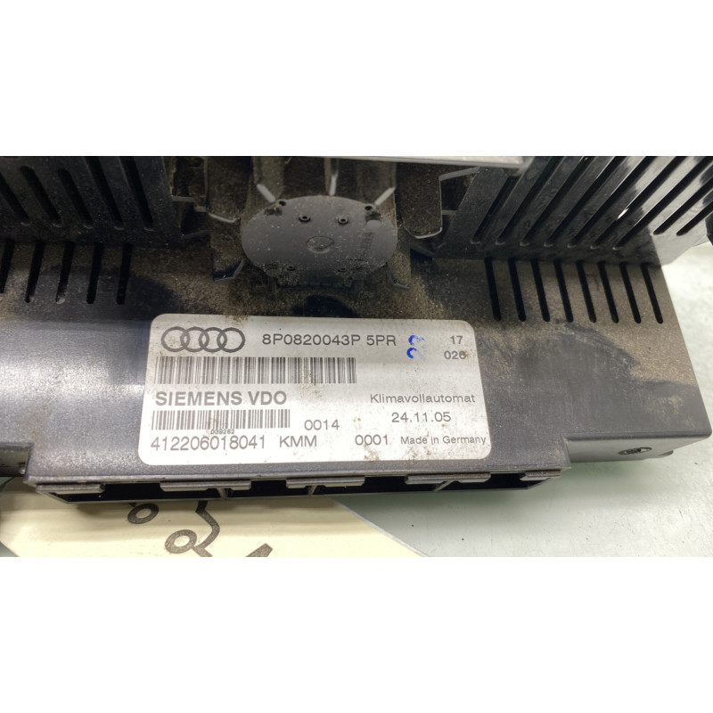 Commande chauffage AUDI A3 2 Photo n°4