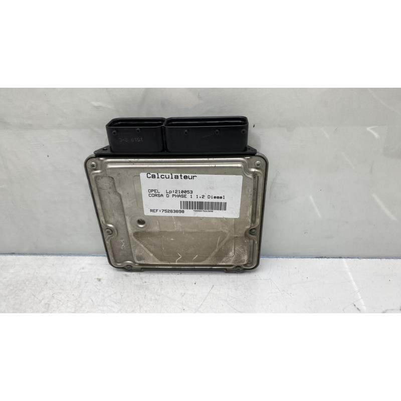 Calculateur moteur OPEL CORSA D Photo n°2