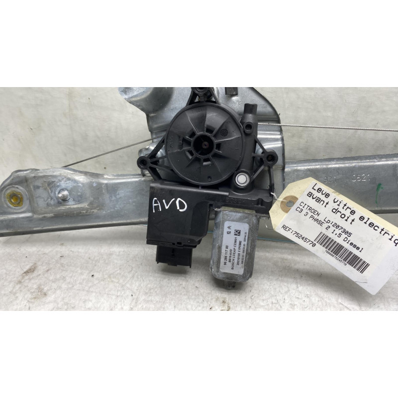 Leve vitre electrique avant droit CITROEN C3 3 Photo n°3