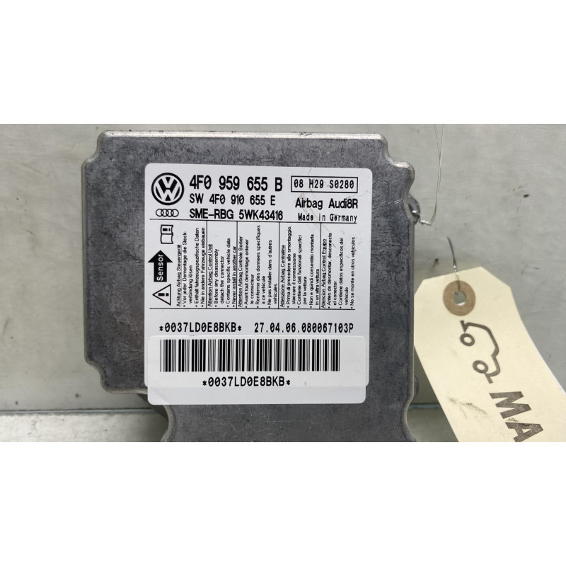 Boitier air bag AUDI A6 3 Photo n°1