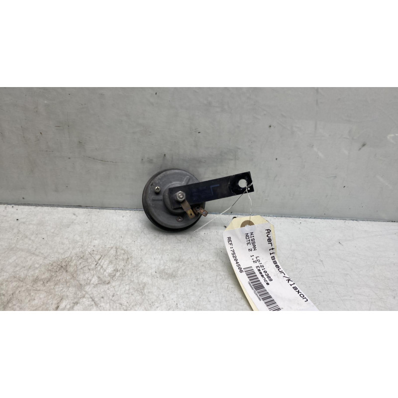 Avertisseur/Klaxon NISSAN NOTE 2 Photo n°2
