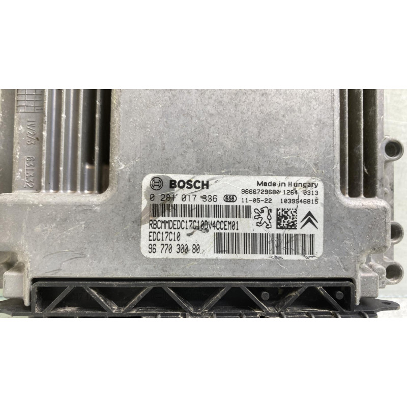 Calculateur moteur CITROEN C3 2 Photo n°3