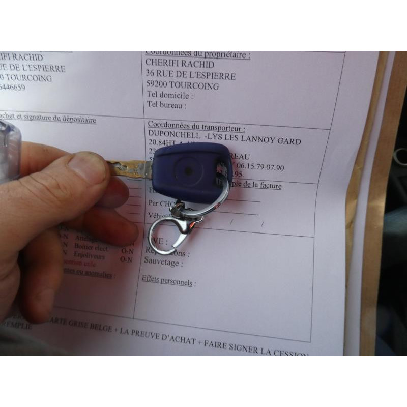Serrure avant droit FIAT DOBLO 1 Photo n°8