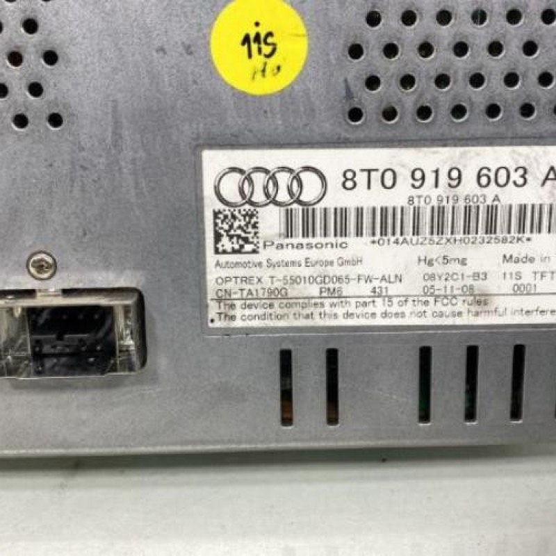 Ecran GPS AUDI A5 1 Photo n°3