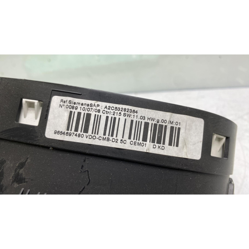 Compteur PEUGEOT 407 Photo n°5