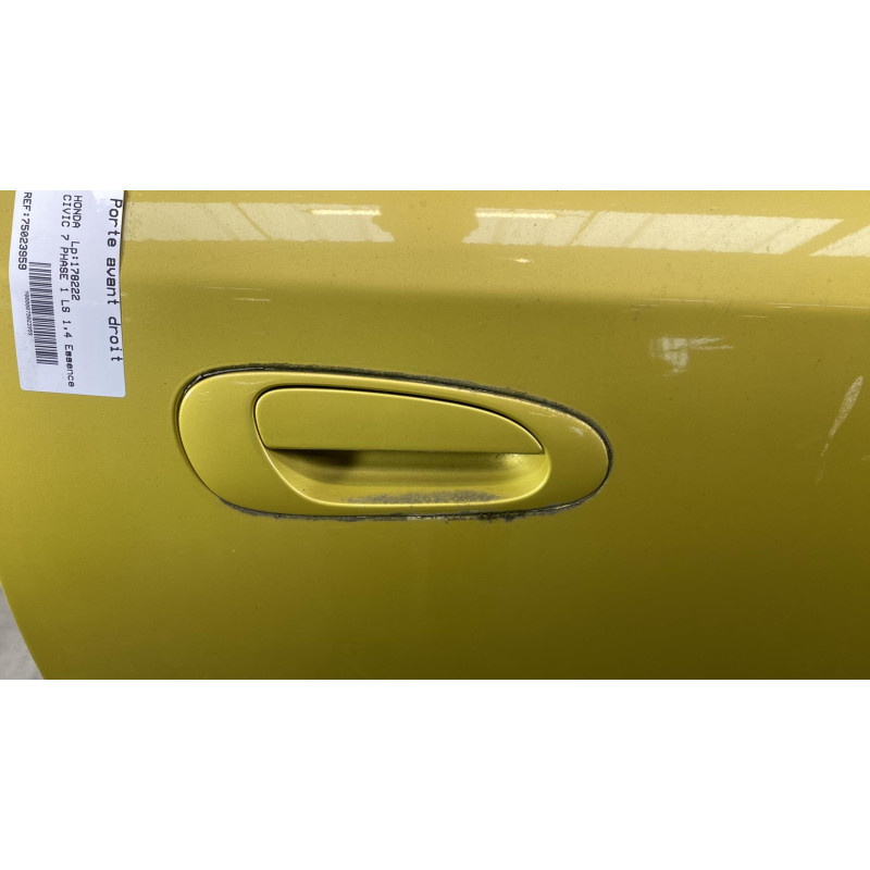 Porte avant droit HONDA CIVIC 7 Photo n°4