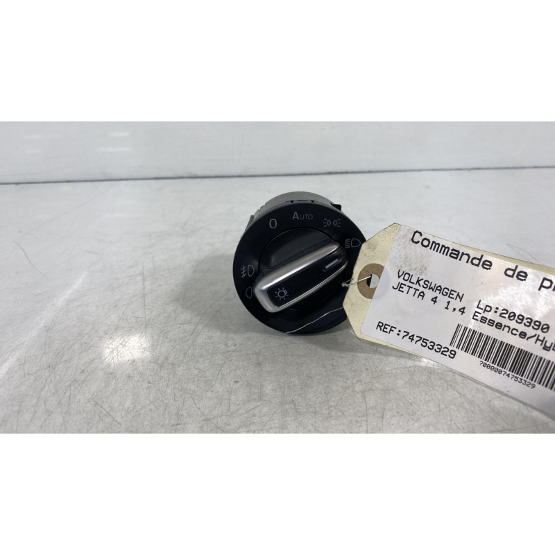 Commande de phare VOLKSWAGEN JETTA 4 Photo n°3