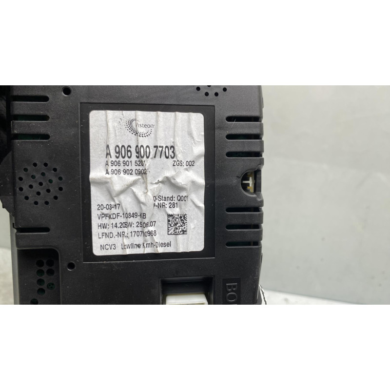Compteur MERCEDES SPRINTER 2 Photo n°4